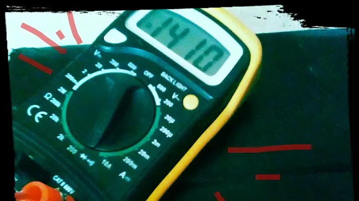 Пищит постоянно мультиметр MASTECH MAS830L (тихий звук, сделайте по громче) смотри описание