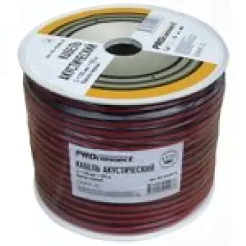 Кабель акустический 2x1,5 (красно-черный) PROCONNECT 01-6106-6