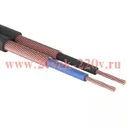 Кабель ШГЭС, 2 жилы, плоский, черный, 100 м., LT PROCONNECT