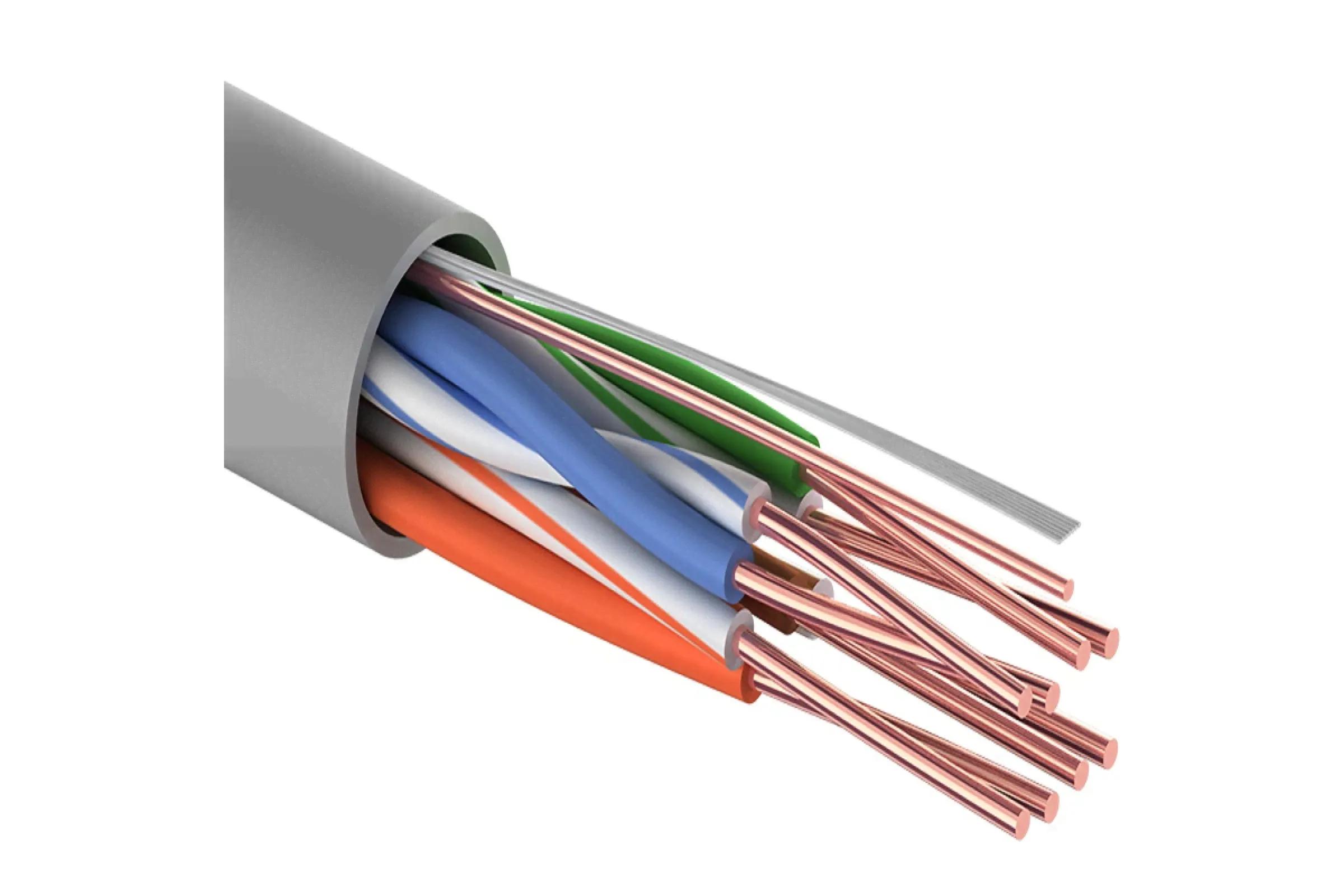 UTP 4PR 24AWG CAT5e 305м CCA PROCONNECT (01-0043-3)-0
