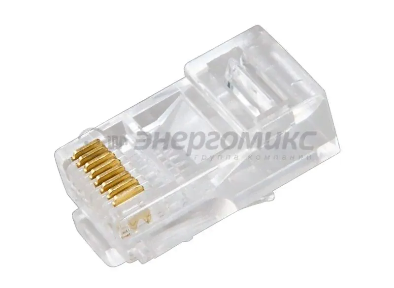 Штекер 8P8C (RJ45) CAT 5e PROCONNECT, 05-1021-6 (арт. 608808)-0