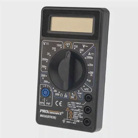 Портативный мультиметр Proconnect M838(DT838)-2