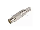 Разъем штекер TV никель c пружиной PROCONNECT (03-151) 05-2011-4