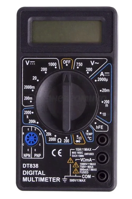 Портативный мультиметр M838(DT838) Proconnect, 13-3013 (арт. 610931)-0