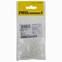 Дюбель-хомут PROconnect 5-10, белый, 10 шт.
