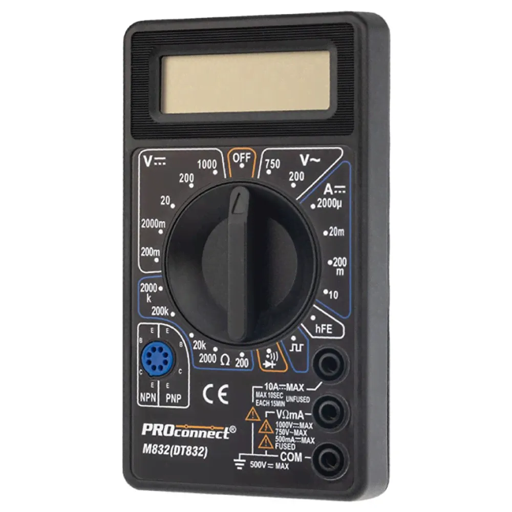 Мультиметр портативный Proconnect M832 DT832 13-3012