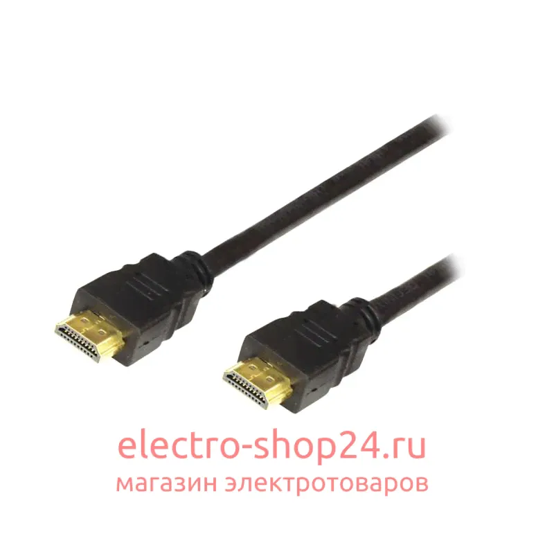 Шнур HDMI-HDMI gold 3м с фильтрами (PE bag) PROCONNECT 17-6205-6