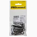 PROconnect Дюбель-хомут 5-10, черный, прямоугольный, 10 шт.