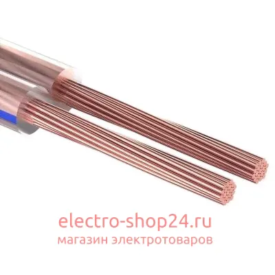 Кабель акустический 2х1,5 мм² прозрачный BLUELINE 01-6206-6 PROconnect